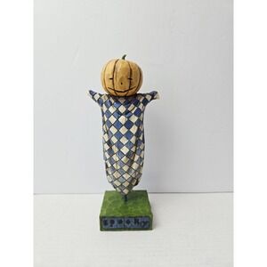 Enesco Jim Shore figurine Spooky Pumpkin Scarecrow